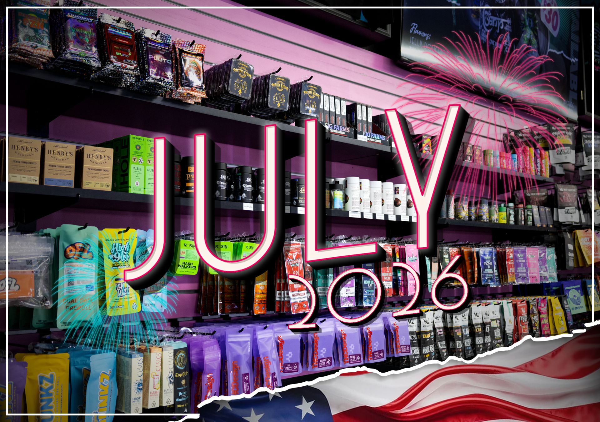 Tropicanna July 2026 Deals Calendar Image