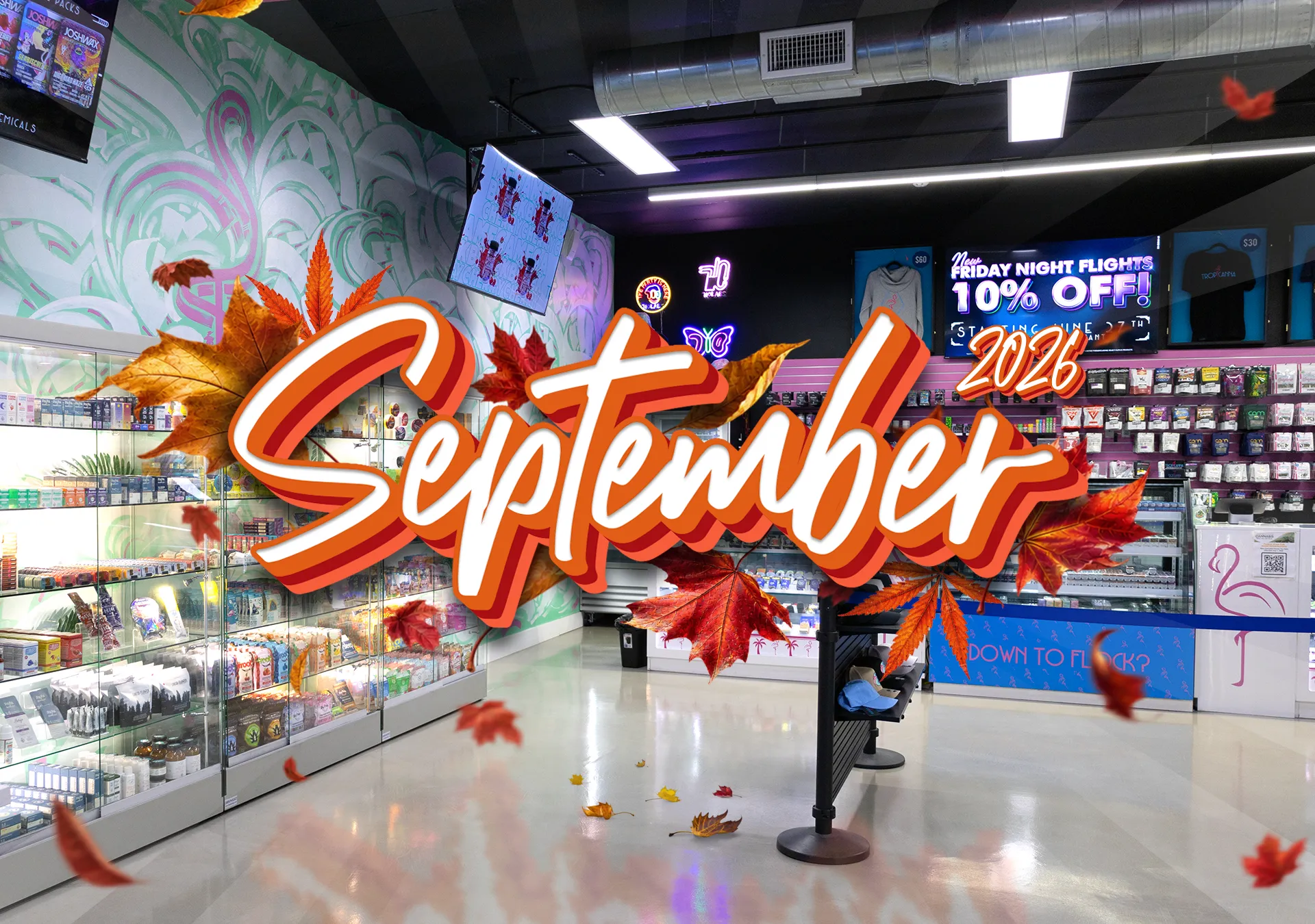 Tropicanna September 2026 Deals Calendar Image