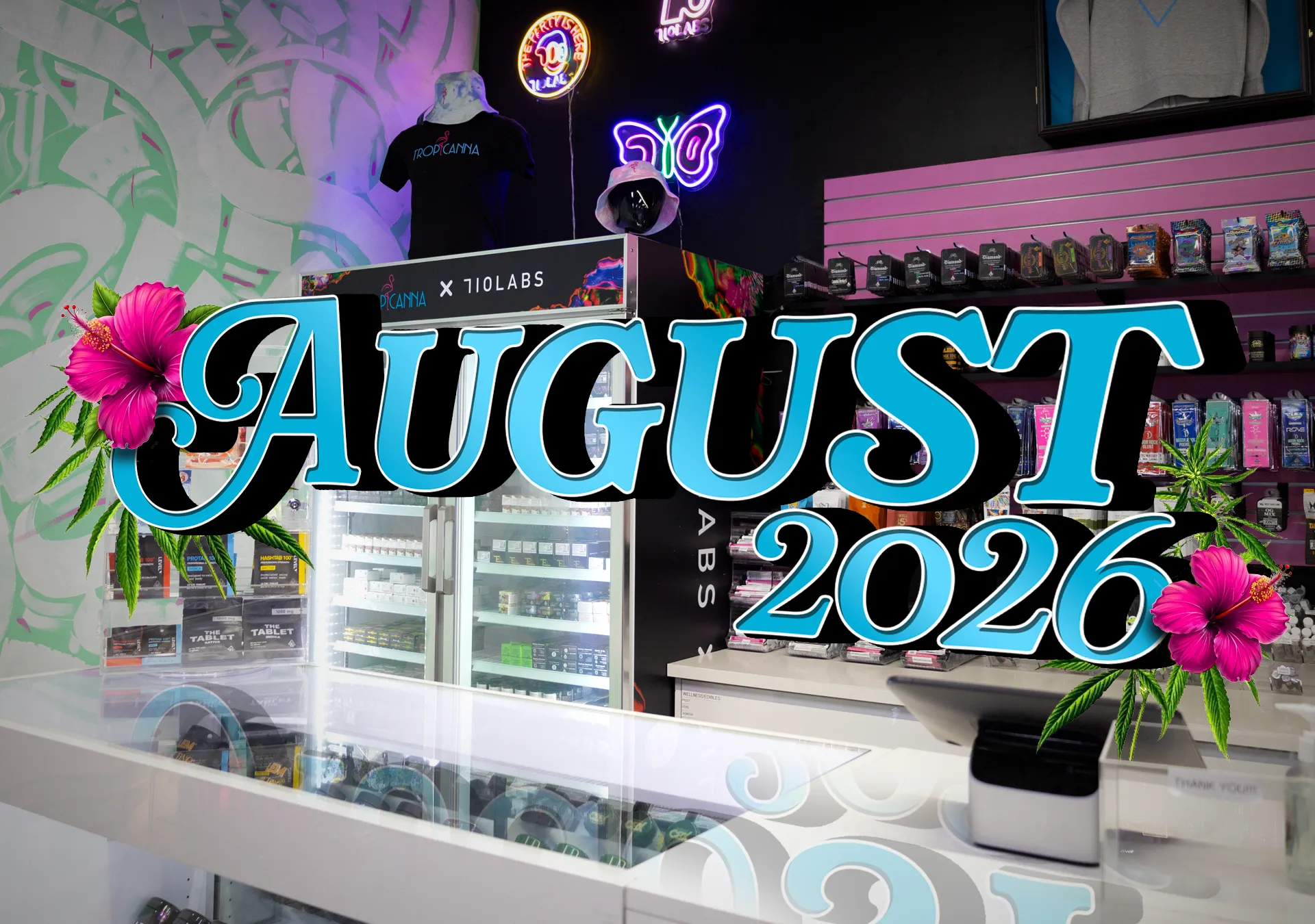 Tropicanna August 2026 Deals Calendar Image