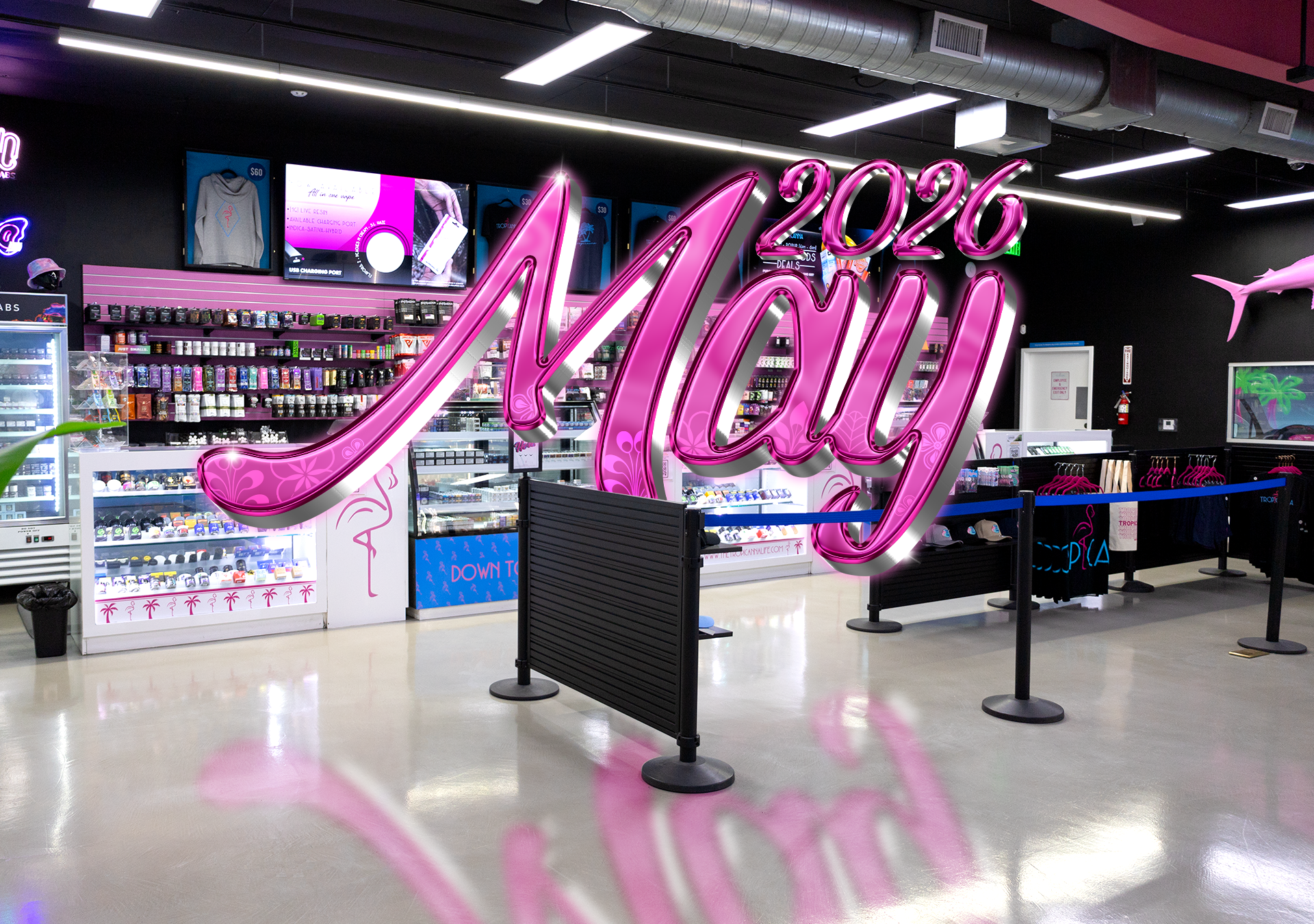 Tropicanna May 2026 Deals Calendar Image