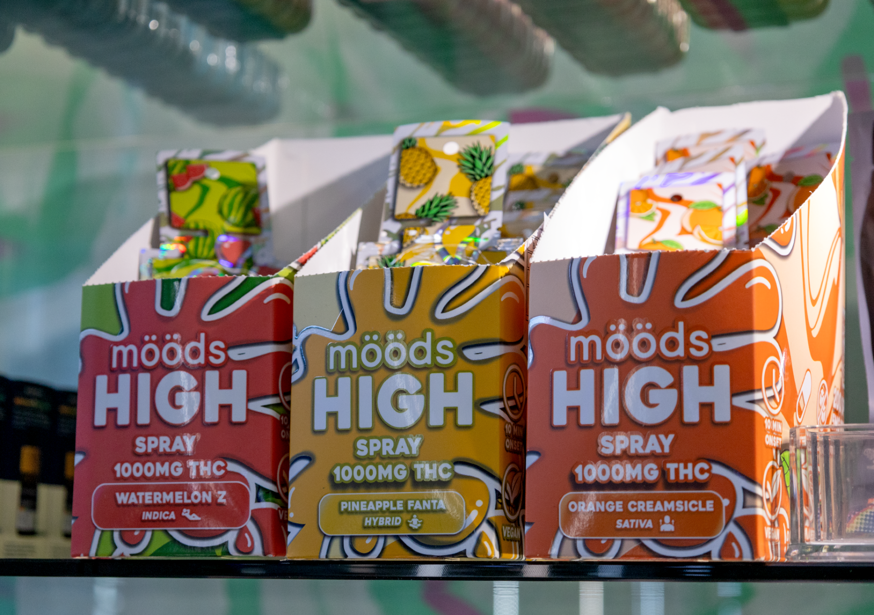 moods cannabis spray