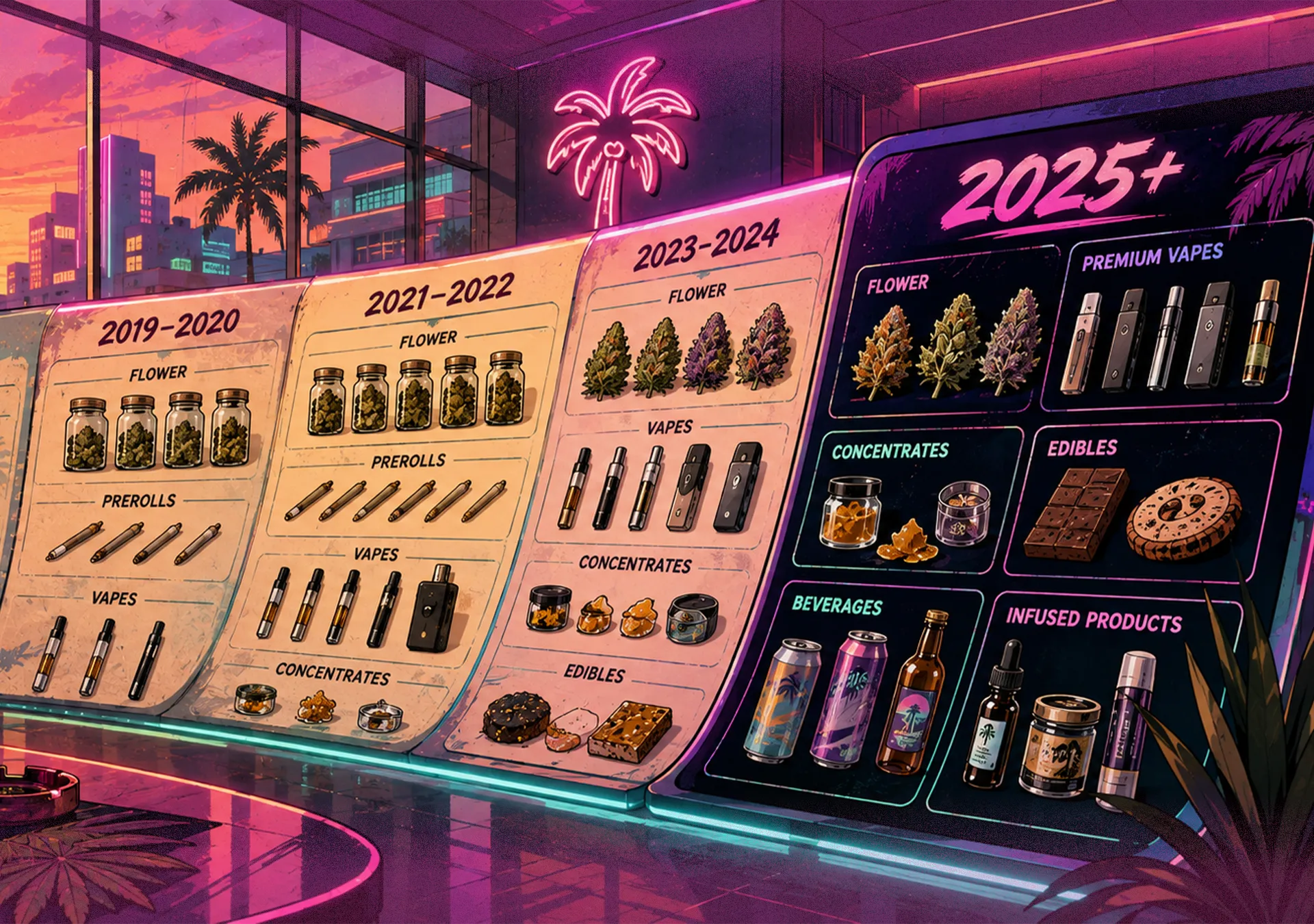 How California Cannabis Menus Have Evolved Since Legalization Image