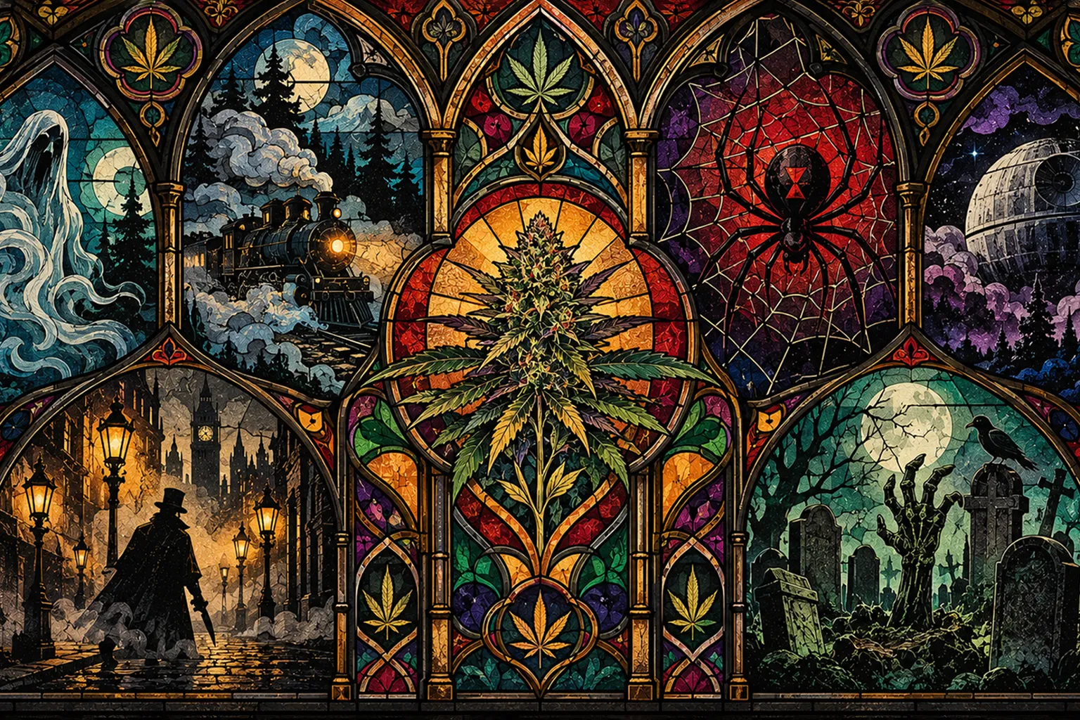 The Most Famous “Spooky” Cannabis Strains and Where Their Names Came From Image