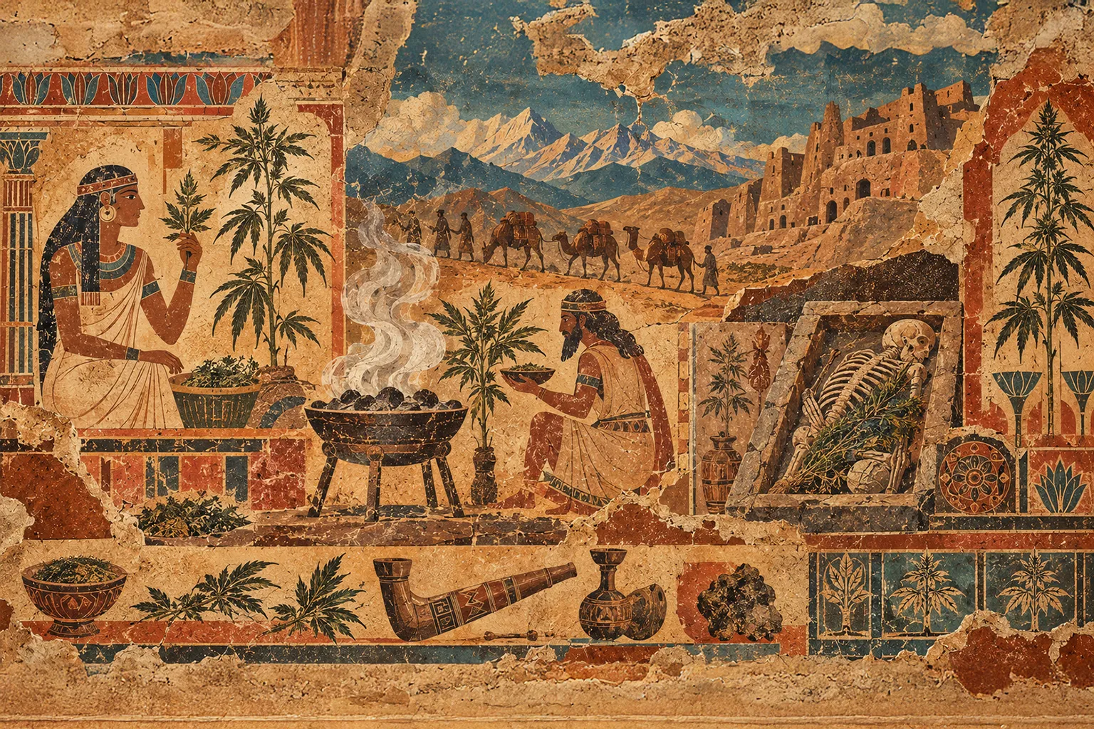 Ancient Cannabis: The Strangest Archaeological Discoveries in Weed History Image